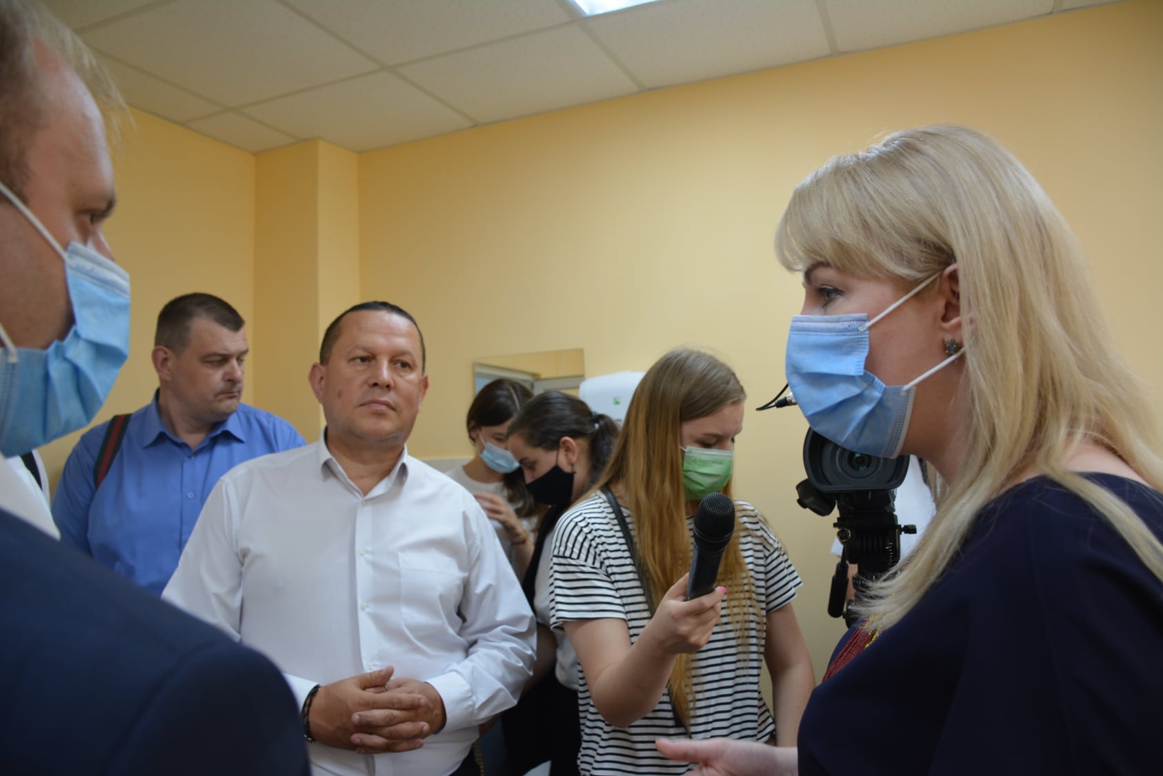 Світлана Онищук ознайомилася із роботою центру вакцинації у місті Надвірна