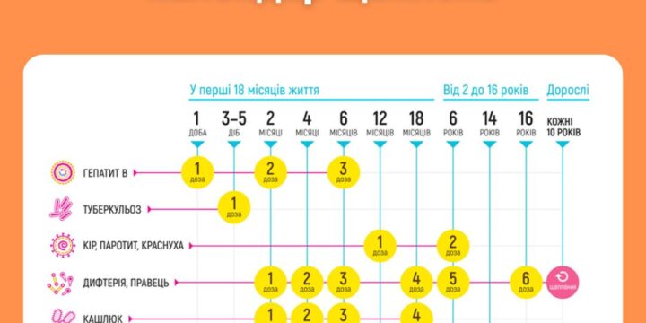 Національний календар щеплень