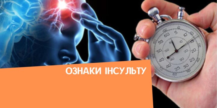 Ознаки інсульту